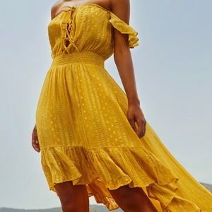 Sundress Yellow Avery Dress La Paz Banana